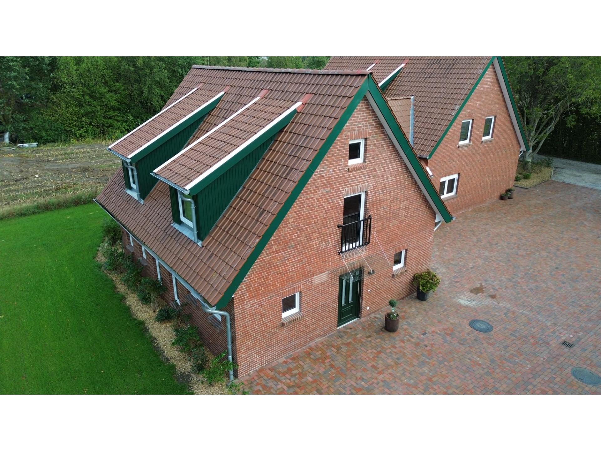 Das Haus von oben